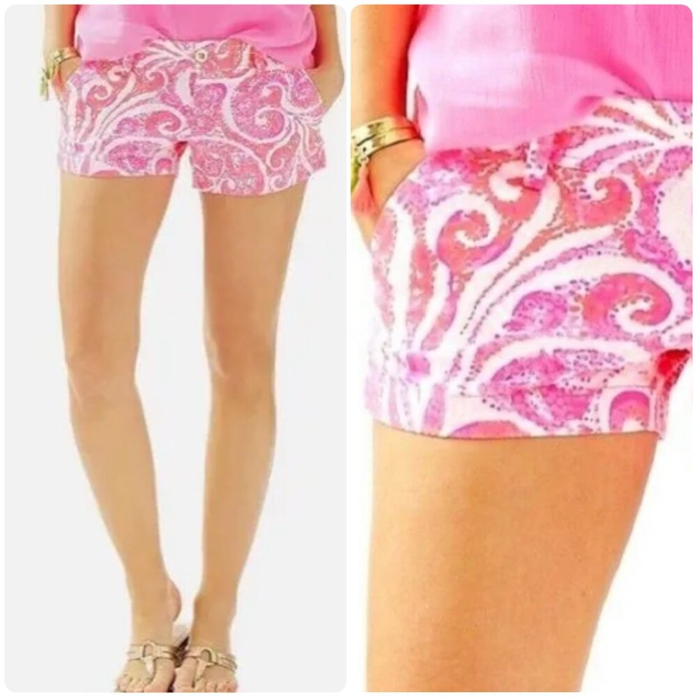 Lilly Pulitzer Walsh Short in Pink Pout NWT